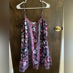 Floral mini dress